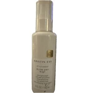 Kristin Ess Style Assist Blow Dry Mist Heat Protectant Spray for Hair 5 Fl Oz.